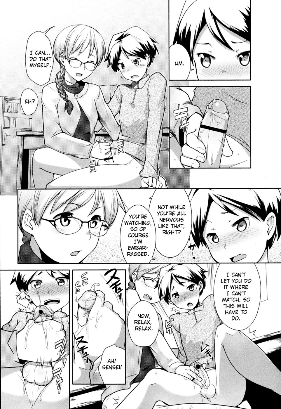 Hentai Manga Comic-Library Teacher-Read-6